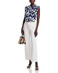 Extended Shoulder Blouse