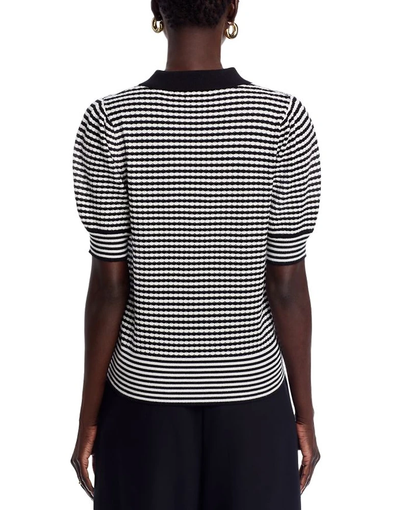 Blouson Elbow Sleeve Blouse