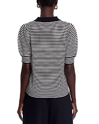 Blouson Elbow Sleeve Blouse