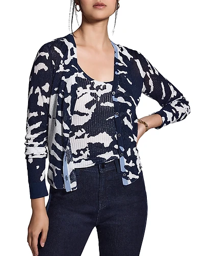 Nic+Zoe Nightfall Rib Cardigan