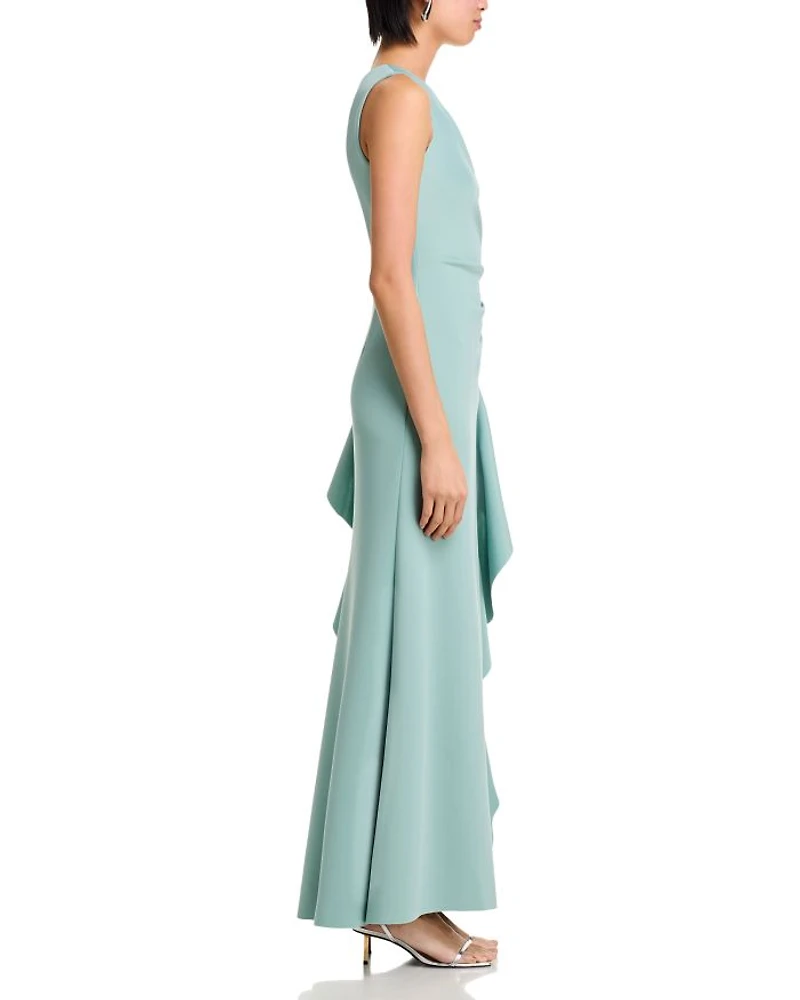 One Shoulder Ruffled Dress