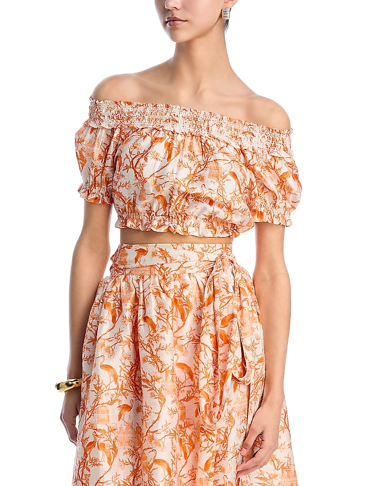 Coniglio Palm Beach Angler Crop Top