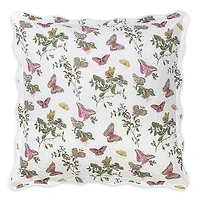 Matouk Baudin Butterfly Quilted Euro Sham