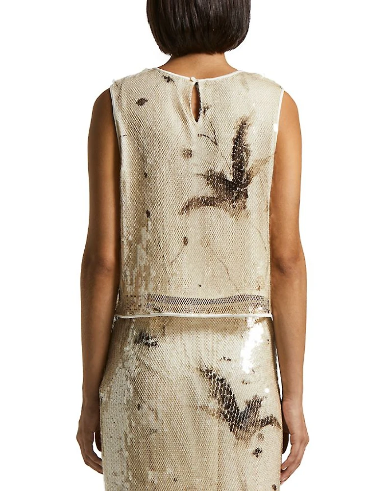 Sequin Sleeveless Camisole