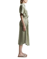 Tie Waist Shirtdress