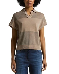 Knitted Polo Sweater