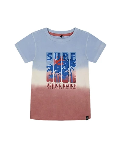Deux par Boys' Short Sleeve Organic Cotton Graphic Tee