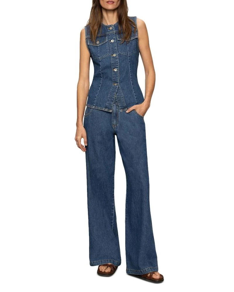 Arden Wide Leg Denim Pants