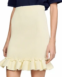 Knit Ruffle Skirt