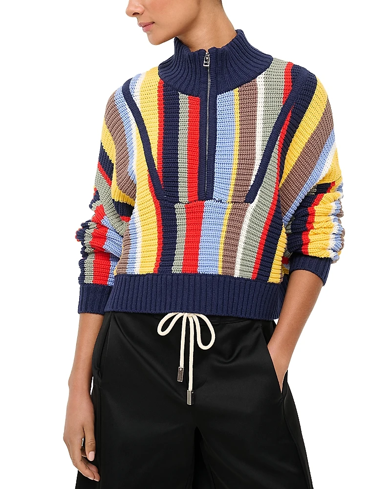Staud Hampton Cropped Sweater