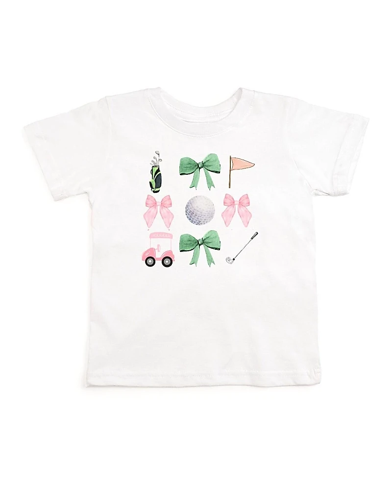 Sweet Wink Girls' Coquette Golf Short Sleeve T-Shirt - Little Kid, Big Kid