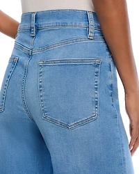 Le Slim High Rise Palazzo Jeans Honeymoon