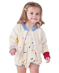 Girls' Cali Color Block Cardigan Sweater - Baby