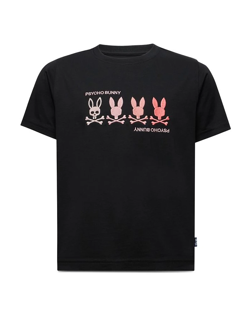 Unisex Kids Oceania Embroidered Graphic Tee - Little Kid, Big Kid