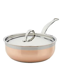 CopperBond 3.5-Quart Induction Copper Essential Pan with Lid
