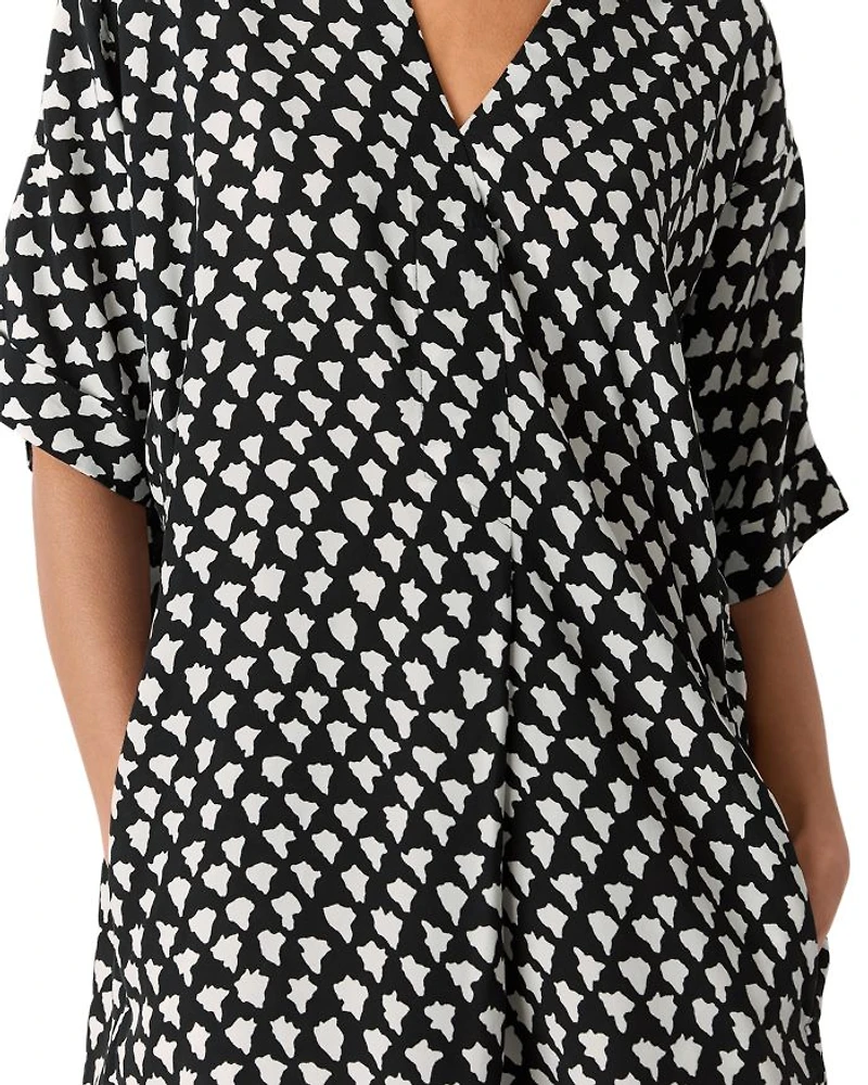 Triangle Relaxed Short Dress