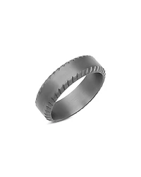 Bloomingdale's Fine Collection Men's Ring with a Bezel Coin Edge