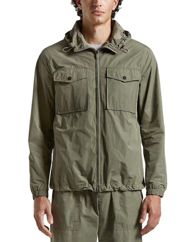 Hooded Double Slider Jacket