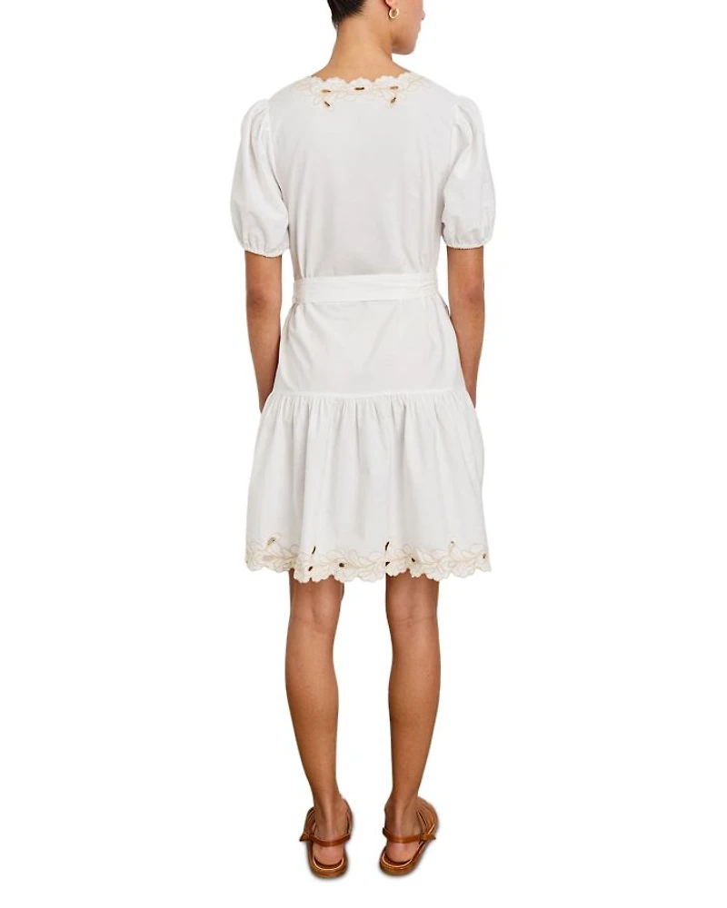 Tulip Embroidered Dress