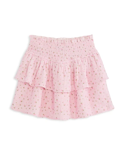 KatieJnyc Girls' Brooke Tiered Gauze Skirt - Big Kid