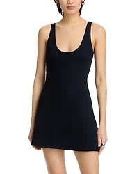 Leset Rio Scoop Neck Mini Dress