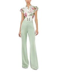 Minda Silk Ruffled Blouse