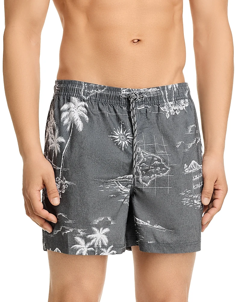 Rails La Brea Paradise Washed 5 Swim Shorts