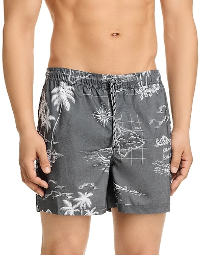 Rails La Brea Paradise Washed 5 Swim Shorts