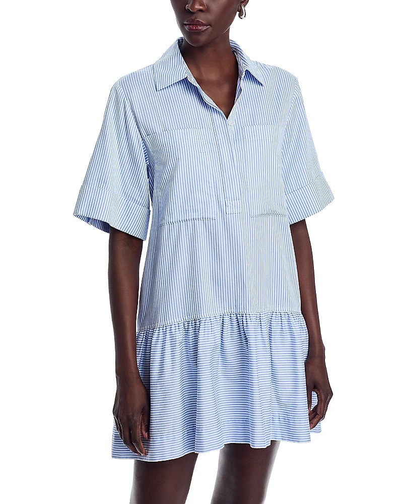 Simkhai Cris Poplin Shirt Dress