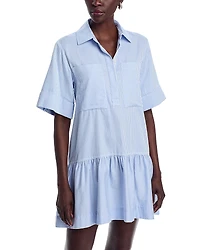 Simkhai Cris Poplin Shirt Dress