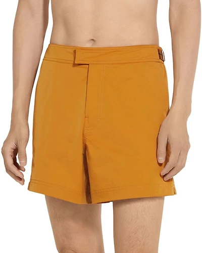 232 Road Brand Mark Mid Length Swim Trunks