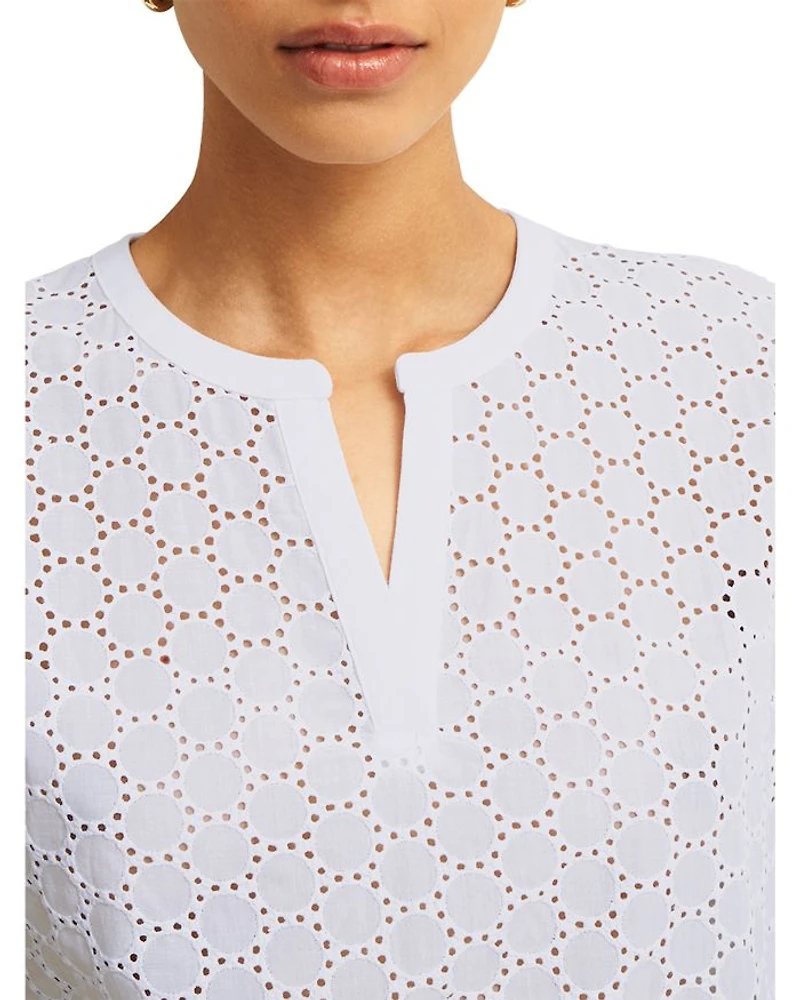 Joanna Broderie Top