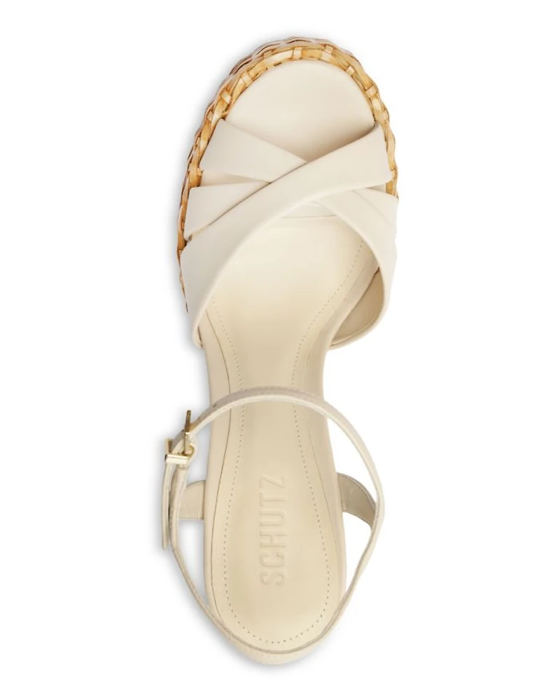 Women's Keefa Straw Sandals