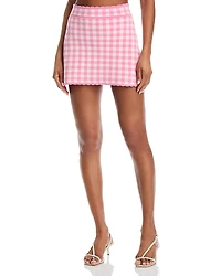 LoveShackFancy Muna Mini Skirt