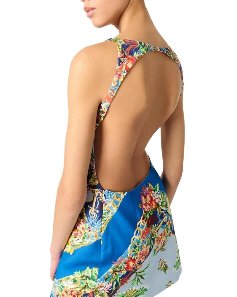 Patterned Shift Dress
