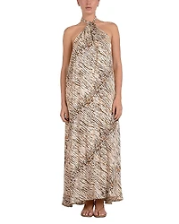 Elan Halter Maxi Dress
