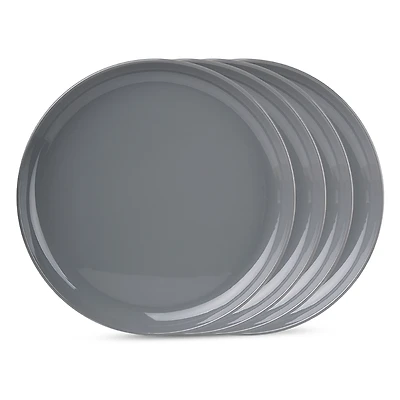 Godinger Marbella Melamine Stackable Dinner Plate, Set of 4