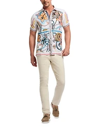 Manzu Classic Fit Button Down Shirt