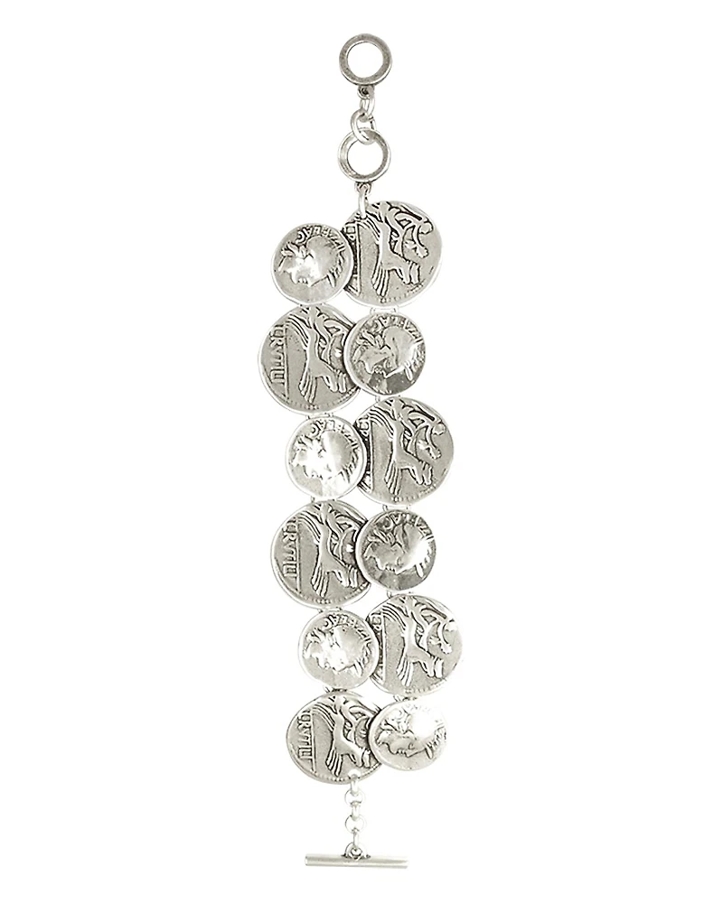 Cxc Gladiator Coin Bracelet