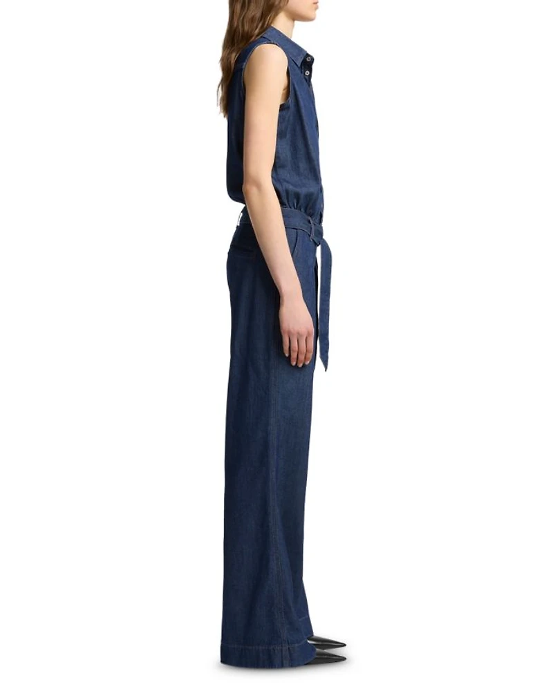 Leah Sequined Bodice Jumpsuit