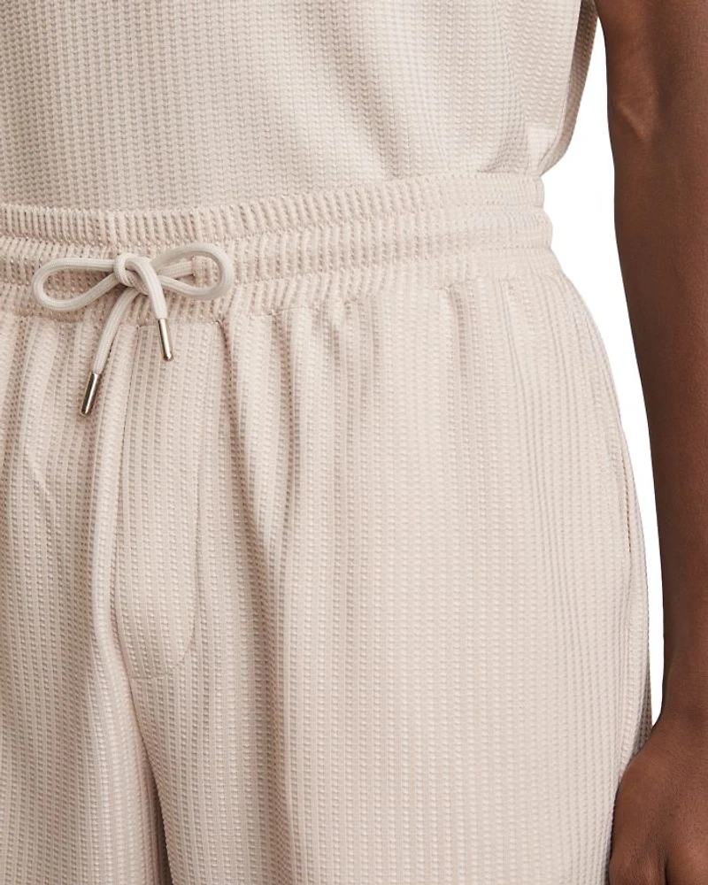 Zano Textured Drawstring Shorts
