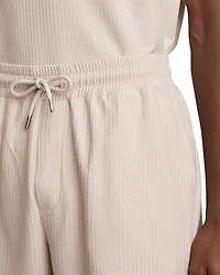 Zano Textured Drawstring Shorts