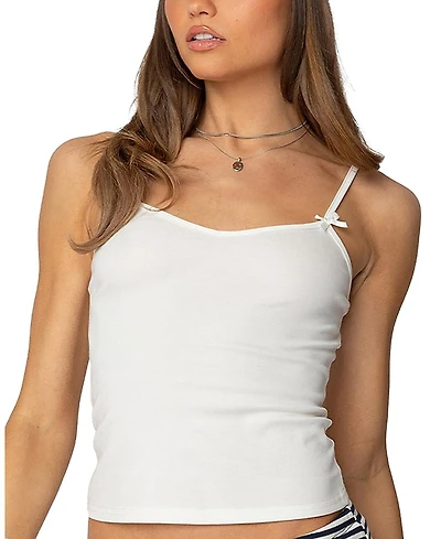 Edikted Jay V Neck Tank Top
