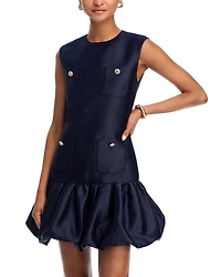 Taffeta Mini Dress