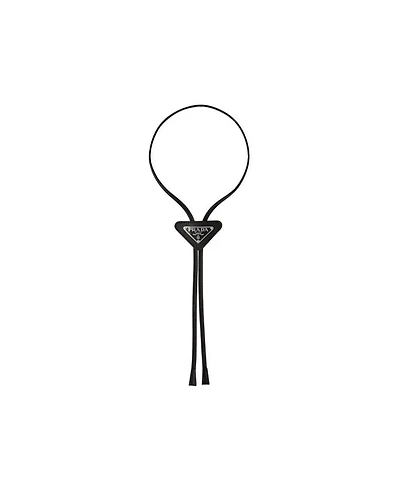 Saffiano Leather Bolo Tie