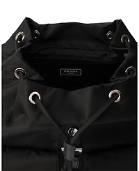 Re-Nylon Medium Backpack with Pouch