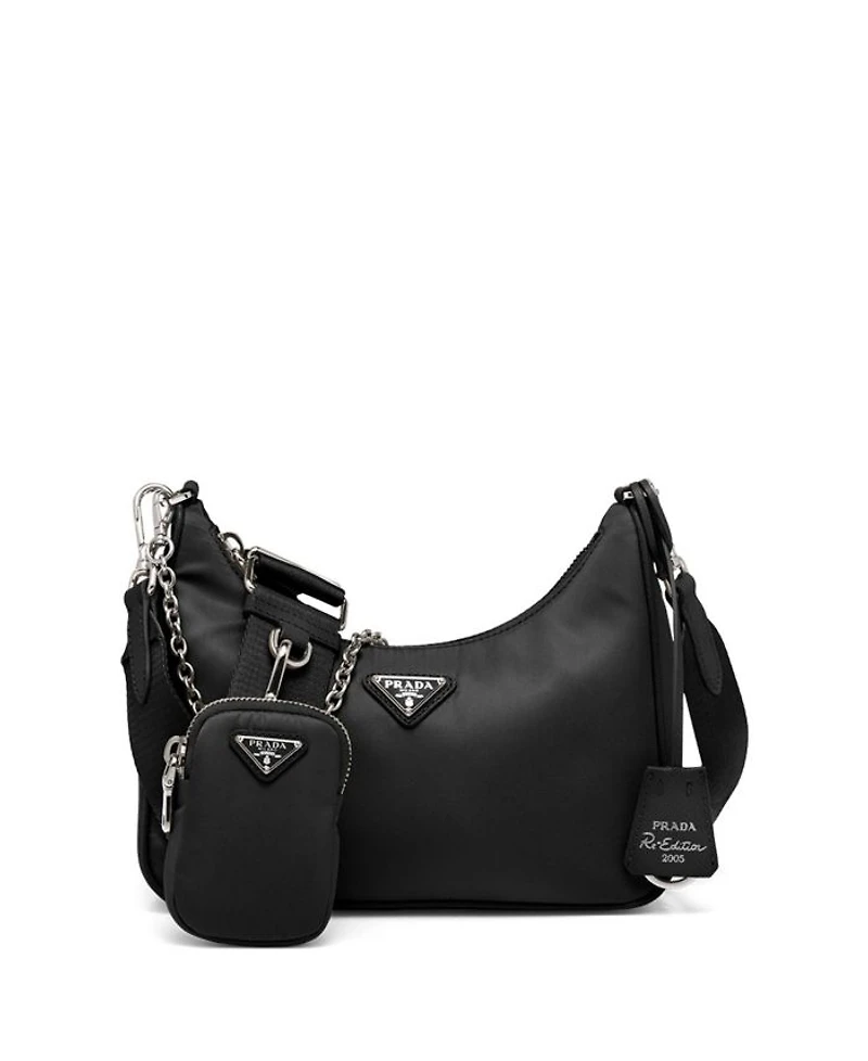 Re-Edition 2005 Re-Nylon Bag with Saffiano Mini