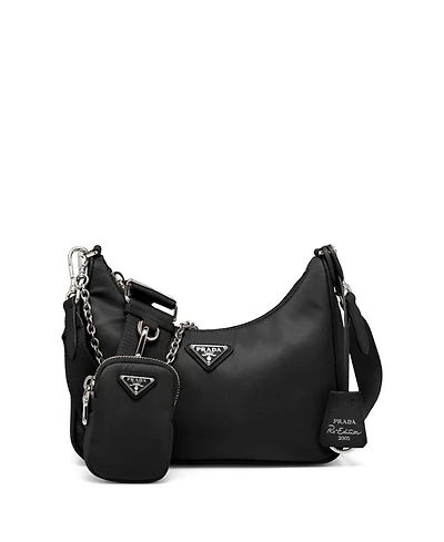 Re-Edition 2005 Re-Nylon Bag with Saffiano Mini