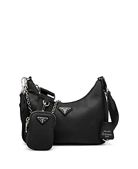 Re-Edition 2005 Re-Nylon Bag with Saffiano Mini