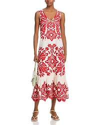 Liliana Appliqué Maxi Dress